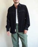 Utility Shirt, Navy Cord