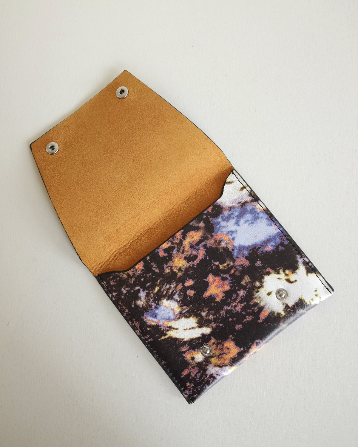 Wallet, Black Floral
