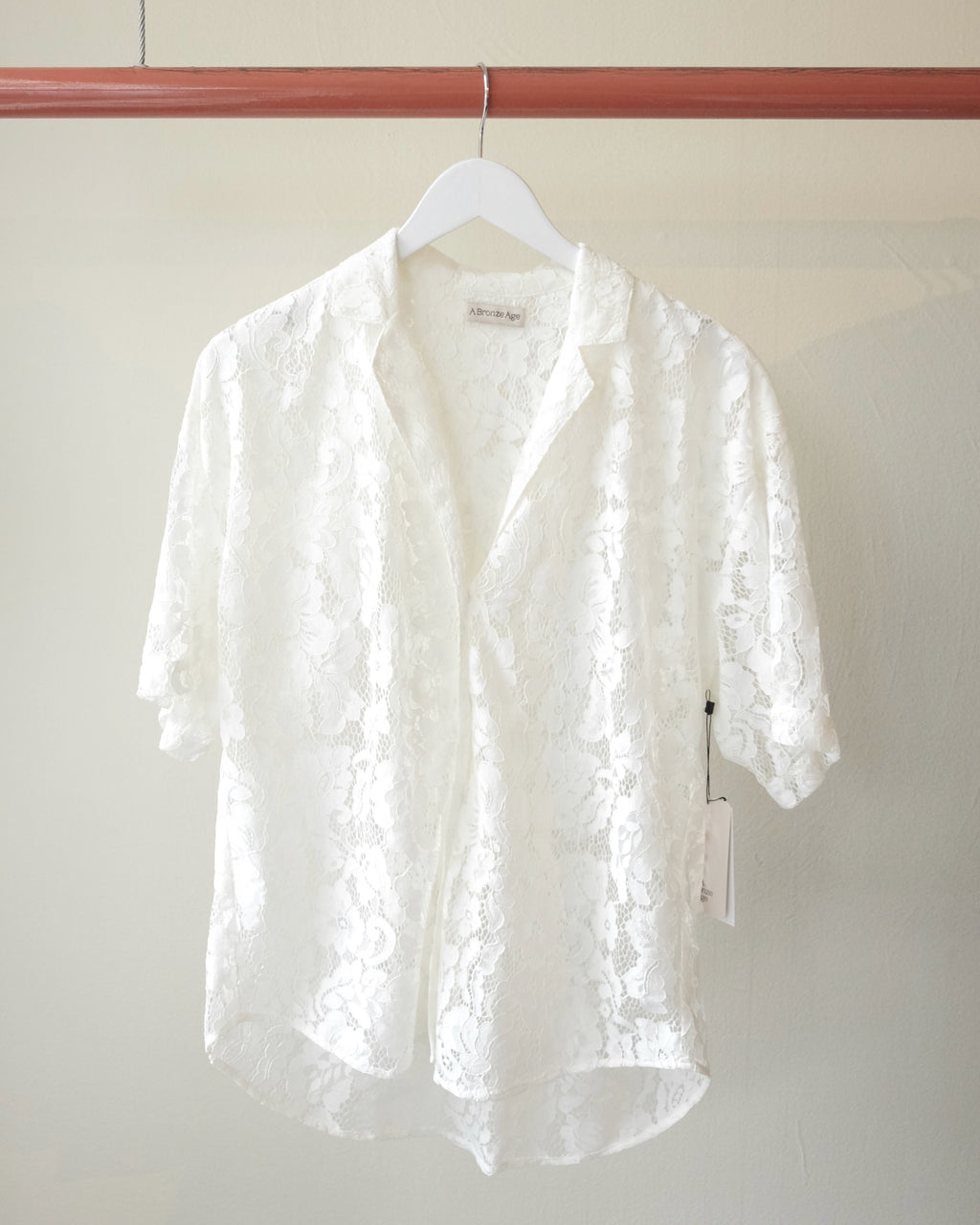 Romeo Top, Lanai White Lace