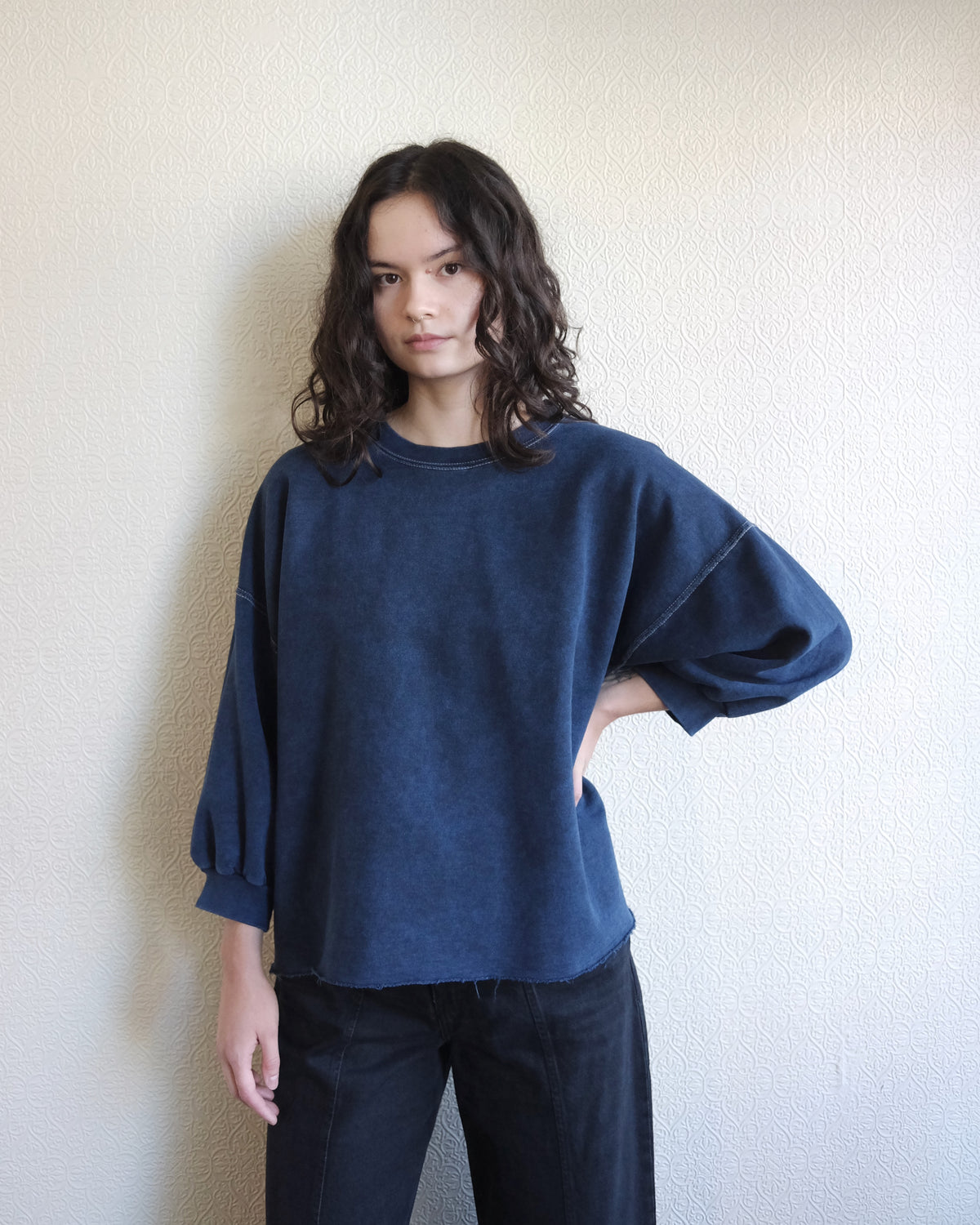 Fond Sweatshirt, Indigo
