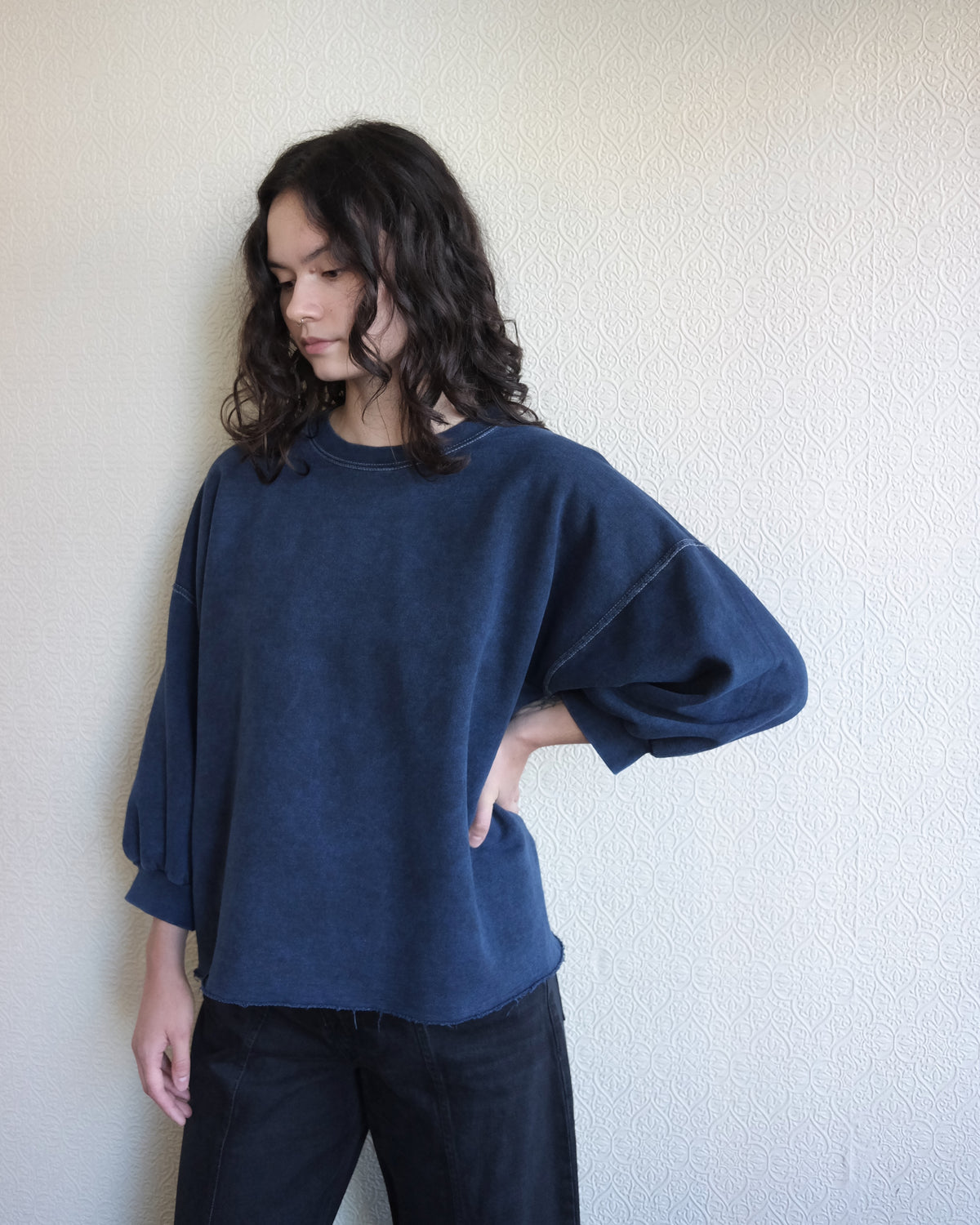 Fond Sweatshirt, Indigo