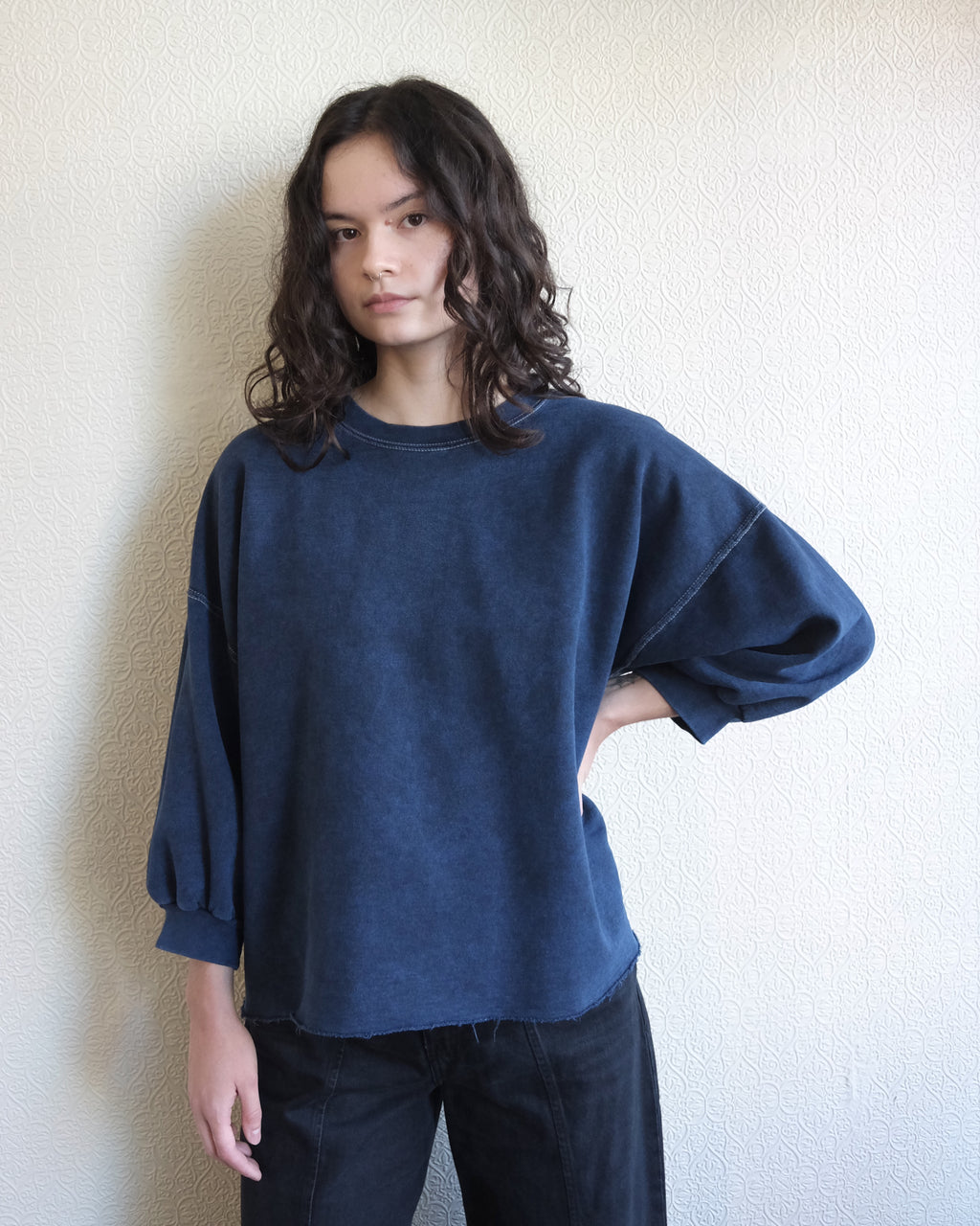Fond Sweatshirt, Indigo