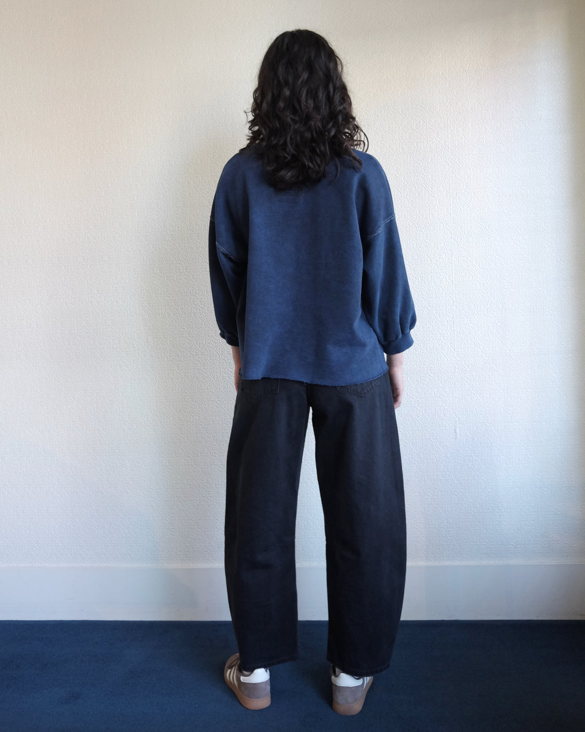 Lido Ankle Jean, Hurricane Black