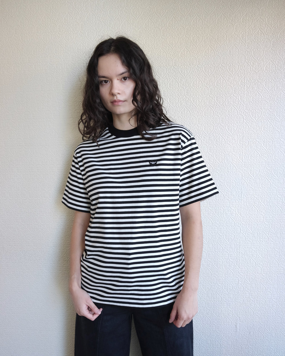 Essy Tee, Black Stripes