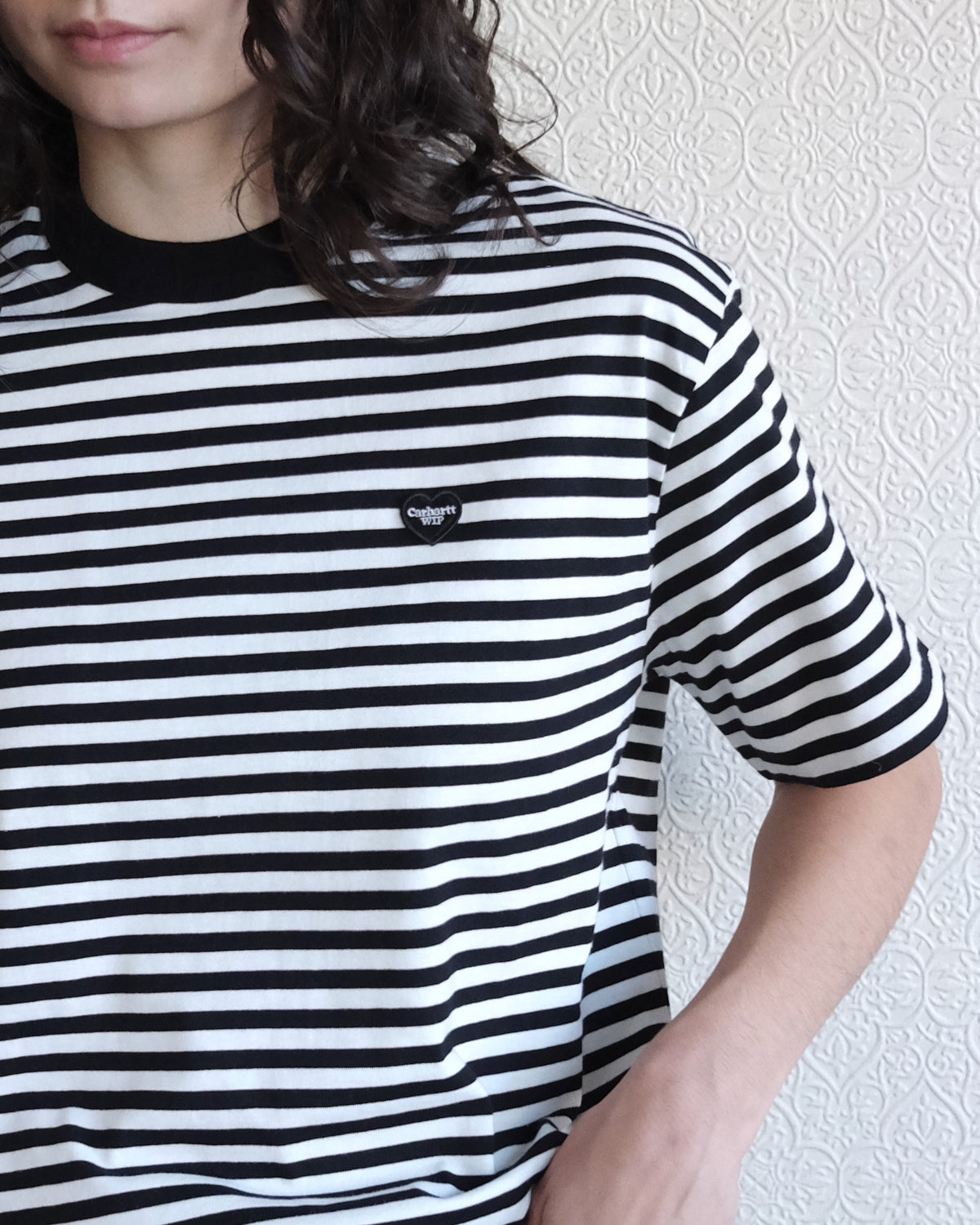 Essy Tee, Black Stripes