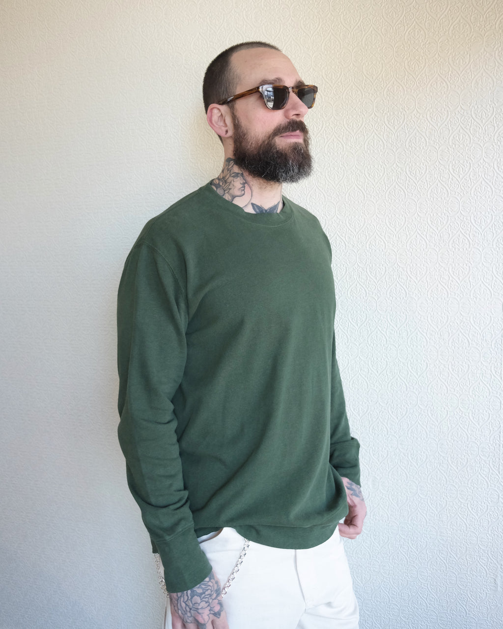 California Pullover, Hunter Green