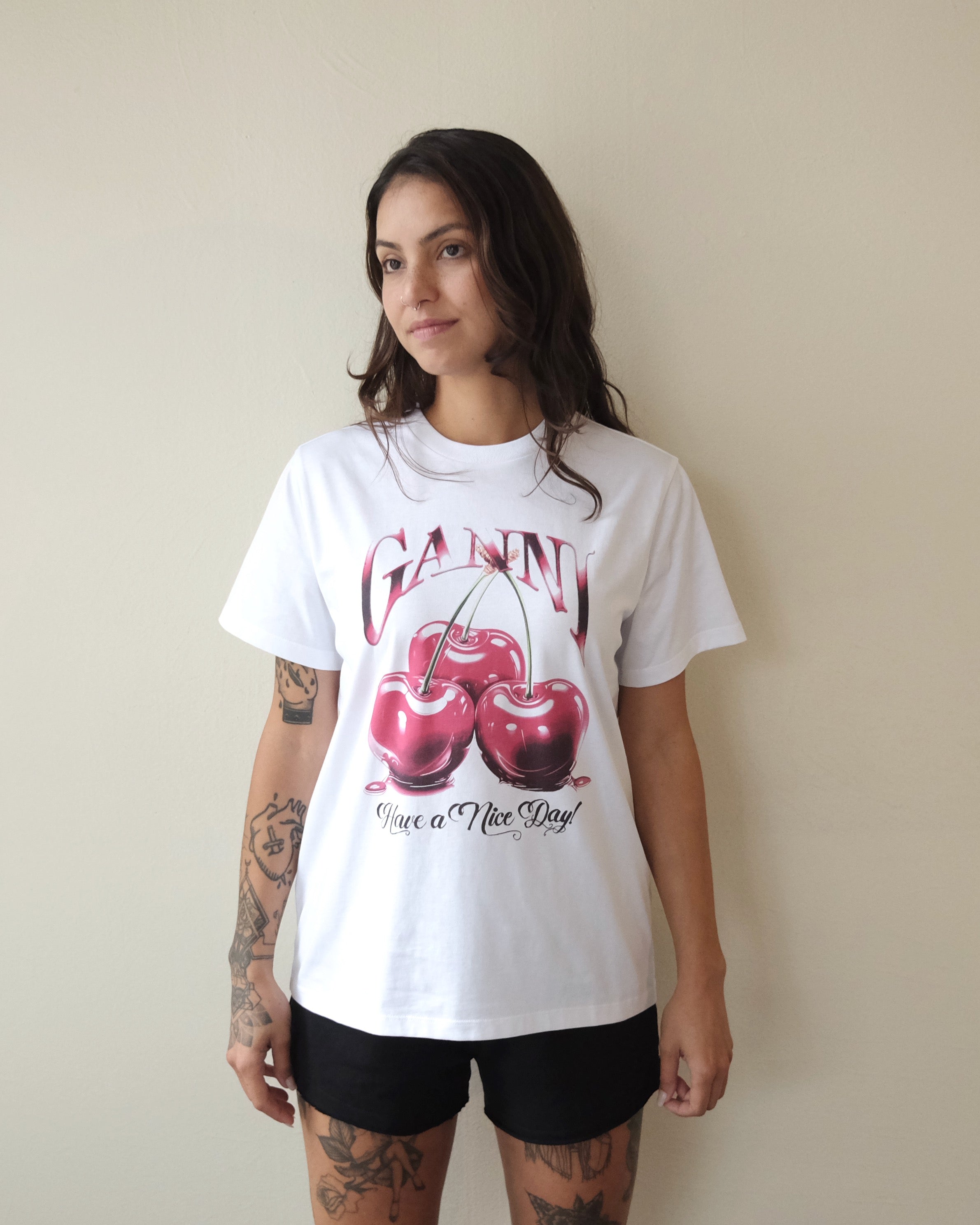 Cherry Relaxed Tee