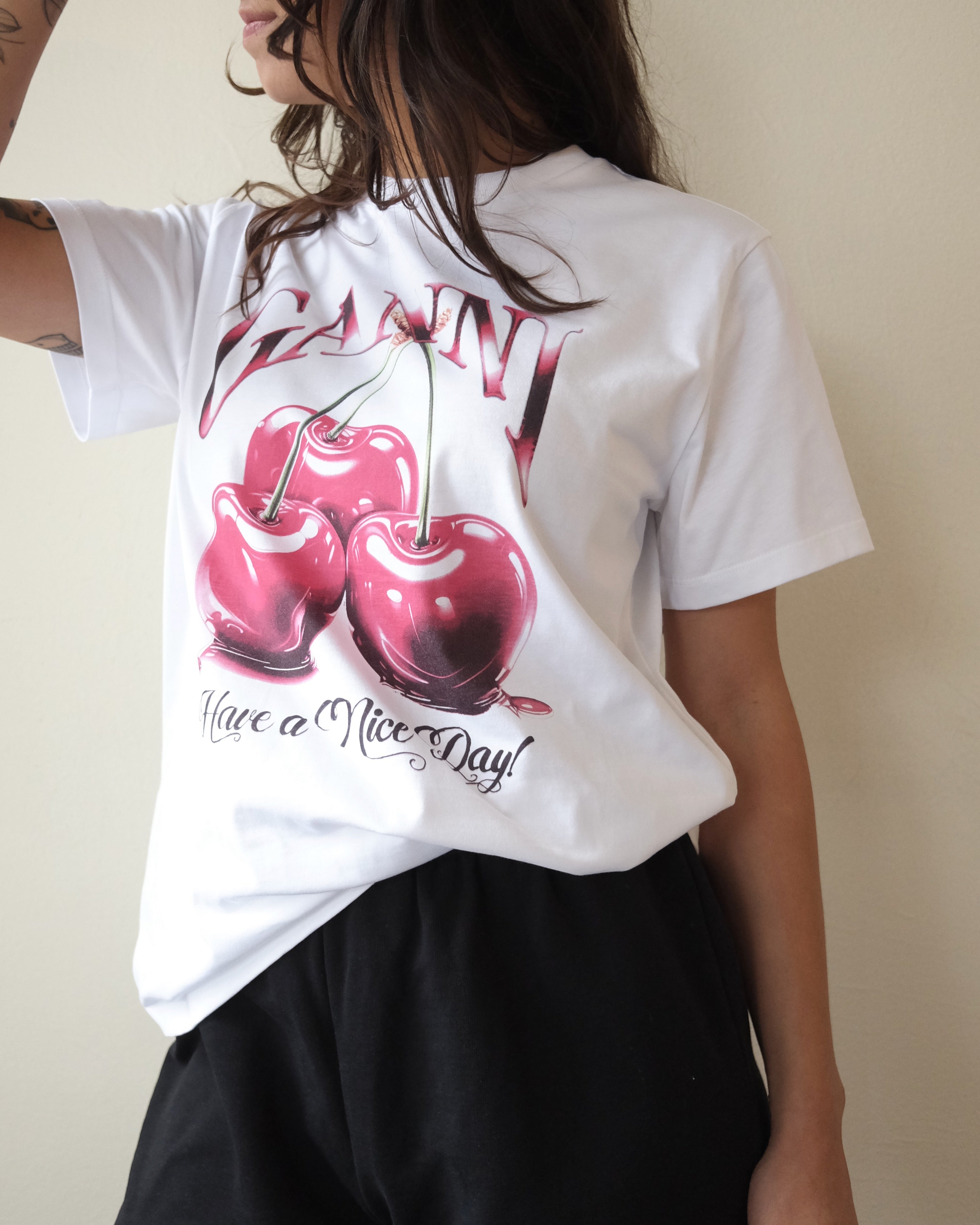 Cherry Relaxed Tee