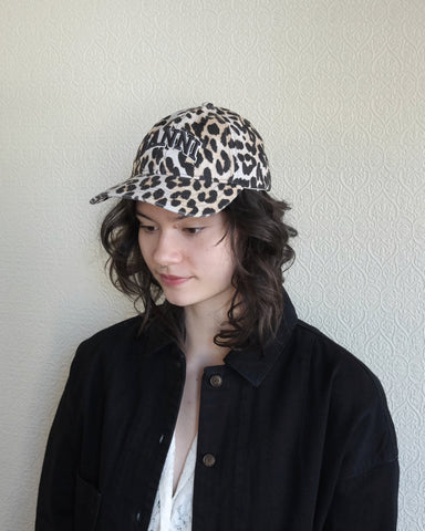 Ganni Cap, Leopard