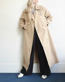 Cotton Twill Trench Coat, Tigers Eye