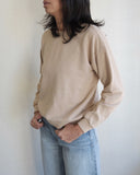 Crux Cropped Sweatshirt, Oat Milk