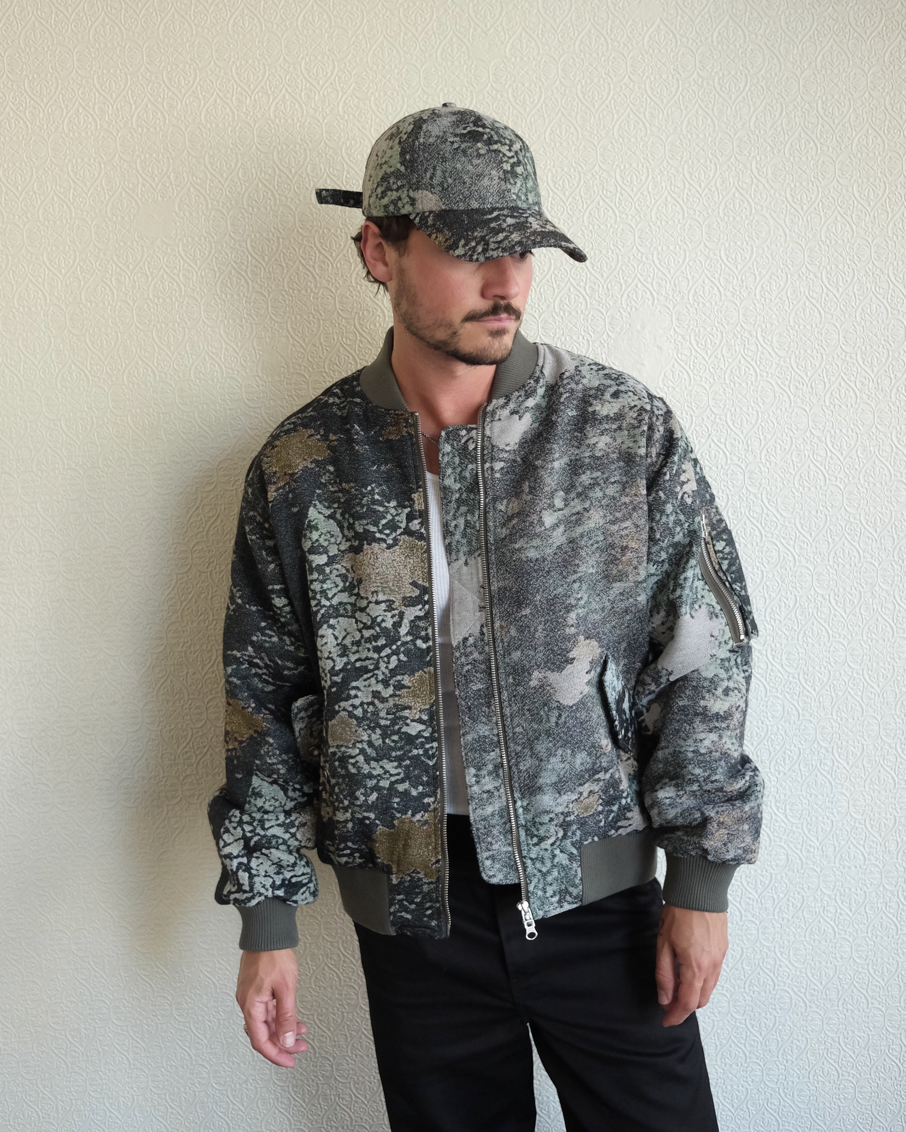 Orbital Jacquard Cap