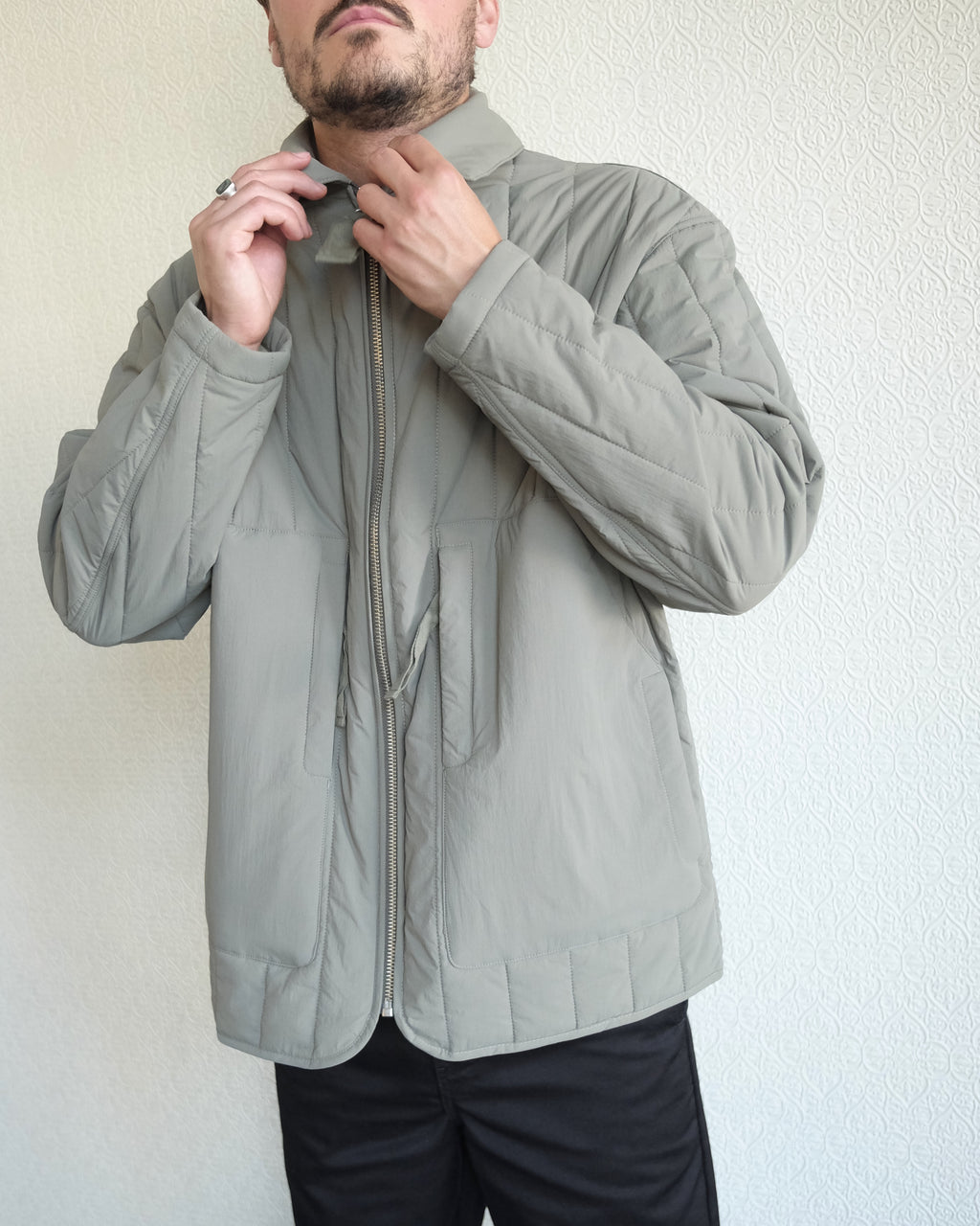 Response Jacket, Quilted Olive