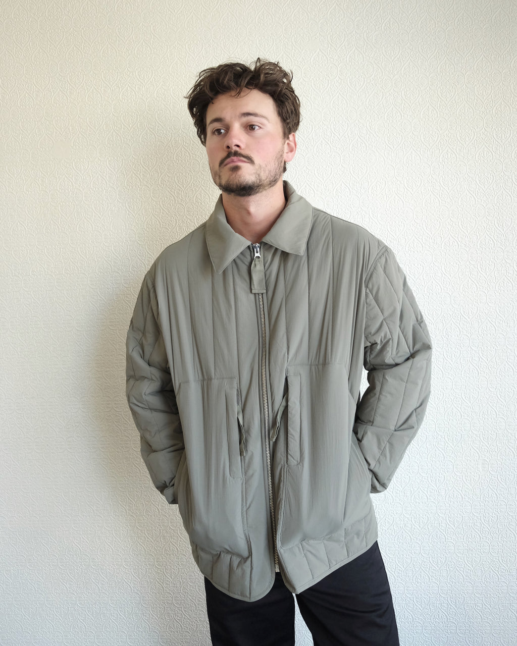 Response Jacket, Quilted Olive