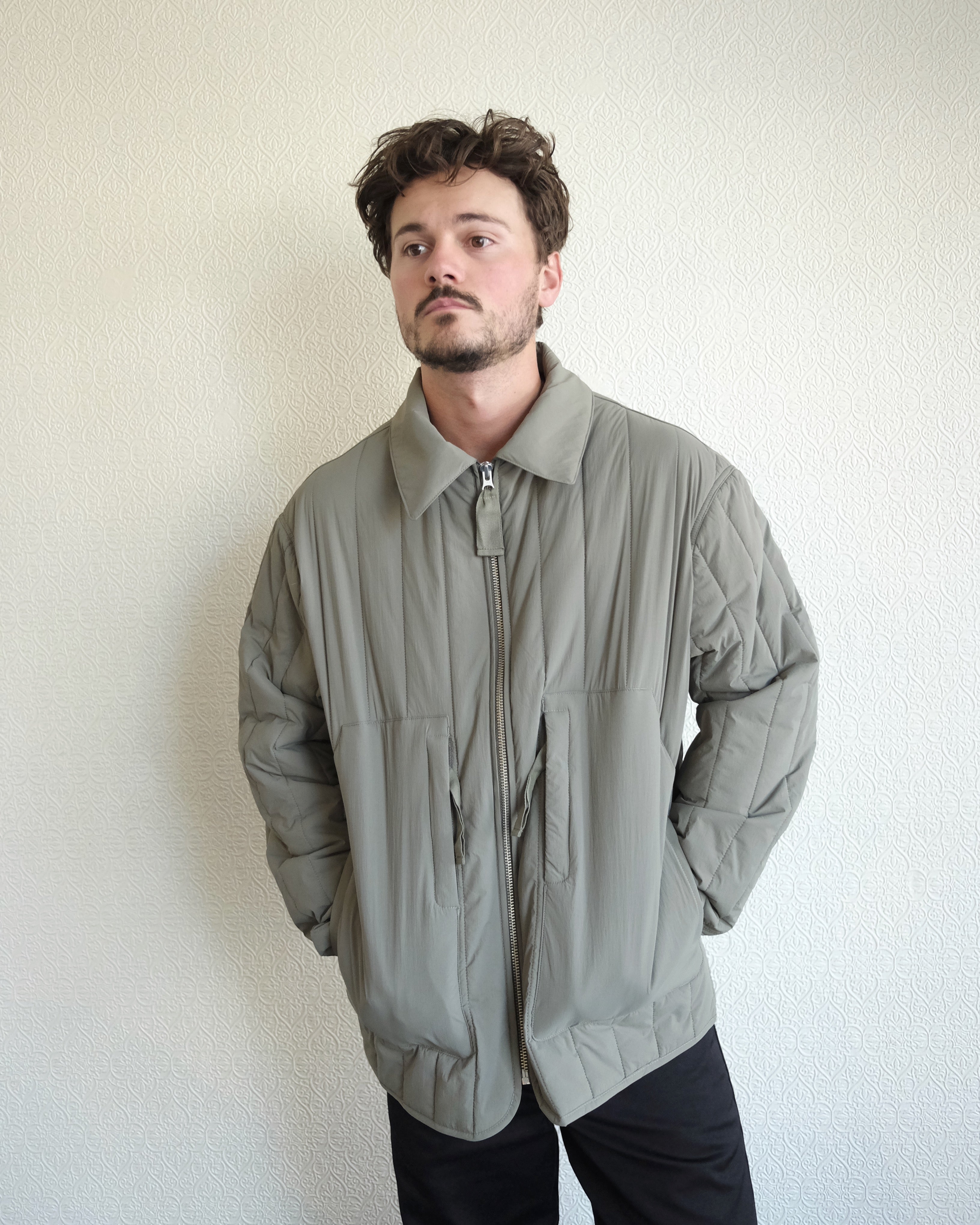 Response Jacket, Quilted Olive