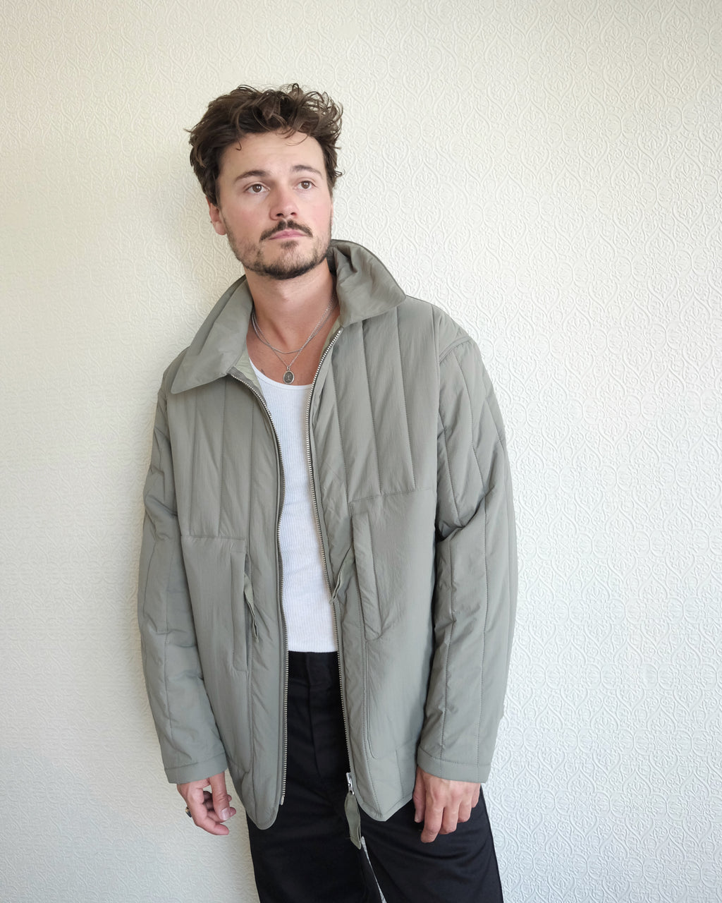 Response Jacket, Quilted Olive