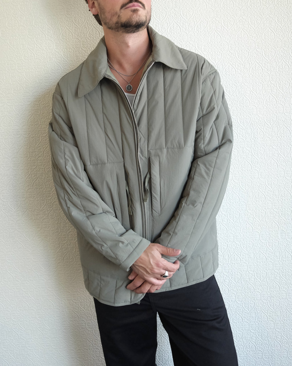 Response Jacket, Quilted Olive