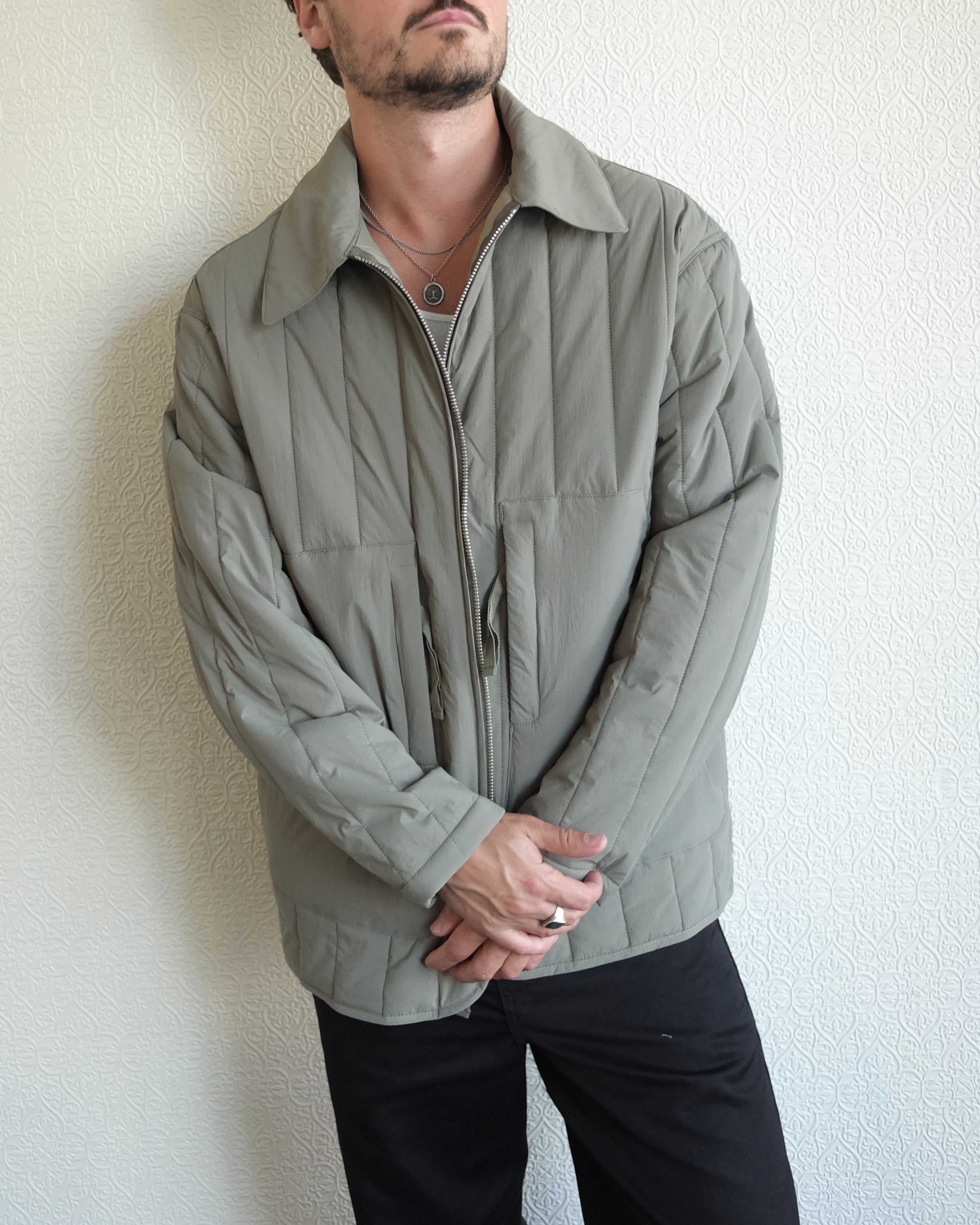 Response Jacket, Quilted Olive