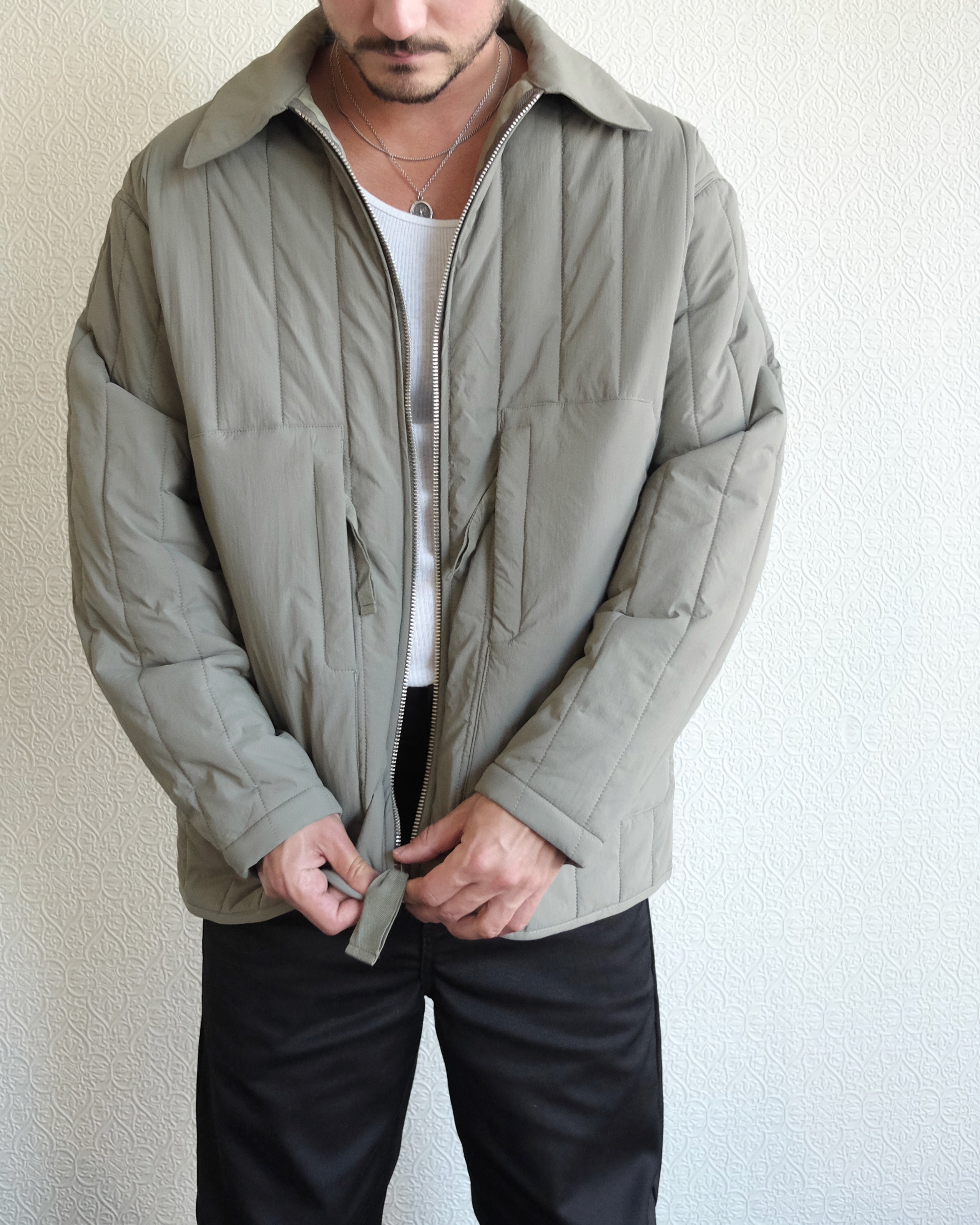 Response Jacket, Quilted Olive