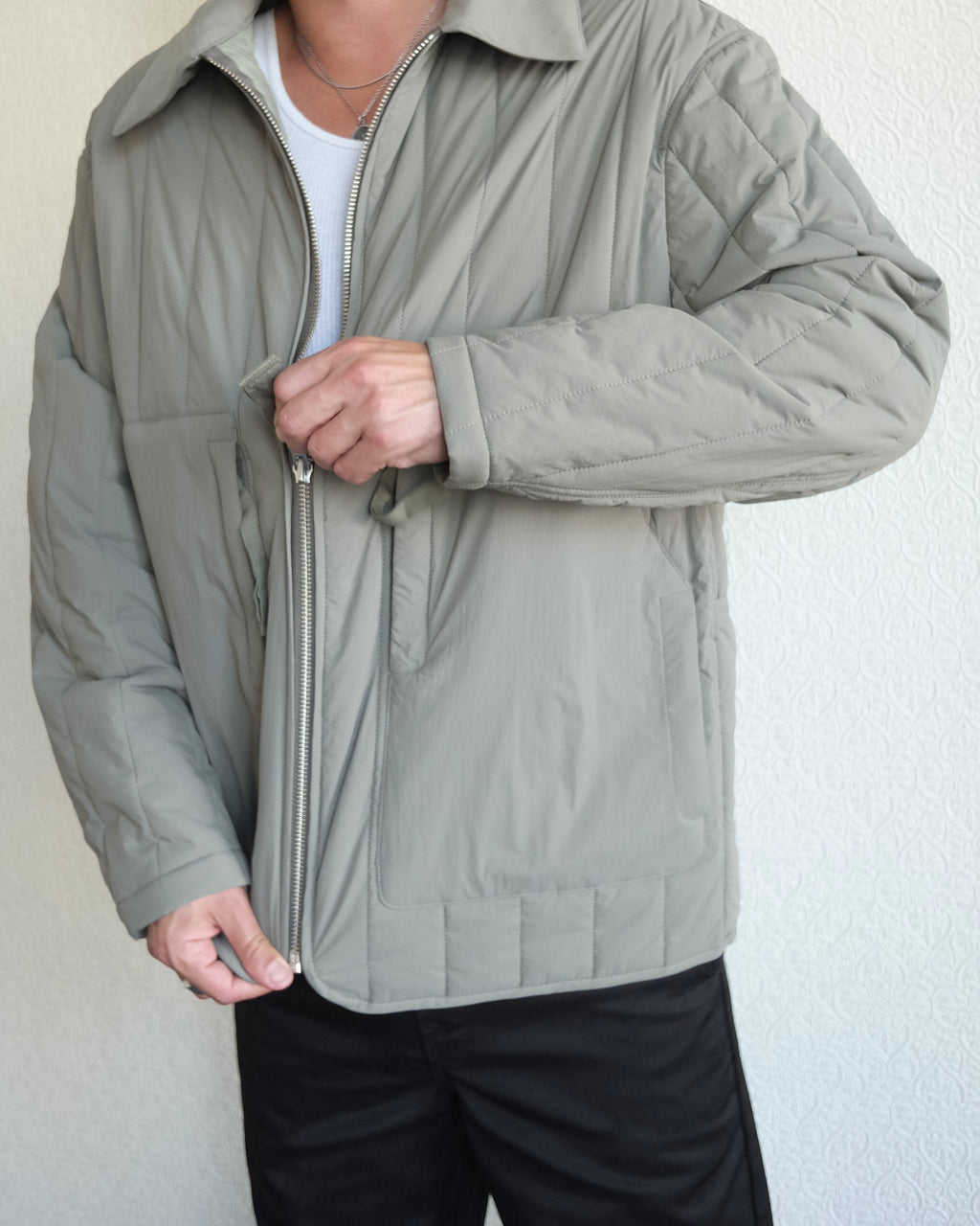 Response Jacket, Quilted Olive