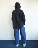 Region Shirt, Black Denim
