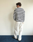 Feijo Shirt, Black Sand Stripes