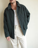 Mantero Jacket, Dark Green Canvas