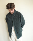 Mantero Jacket, Dark Green Canvas