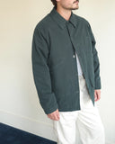 Mantero Jacket, Dark Green Canvas