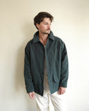 Mantero Jacket, Dark Green Canvas