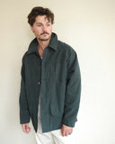 Mantero Jacket, Dark Green Canvas
