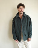 Mantero Jacket, Dark Green Canvas
