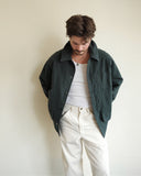 Mantero Jacket, Dark Green Canvas