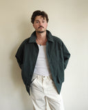 Mantero Jacket, Dark Green Canvas