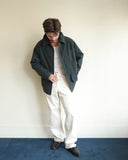 Mantero Jacket, Dark Green Canvas