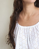 Ella Top, White Eyelet