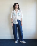 Romeo Top, White Lace