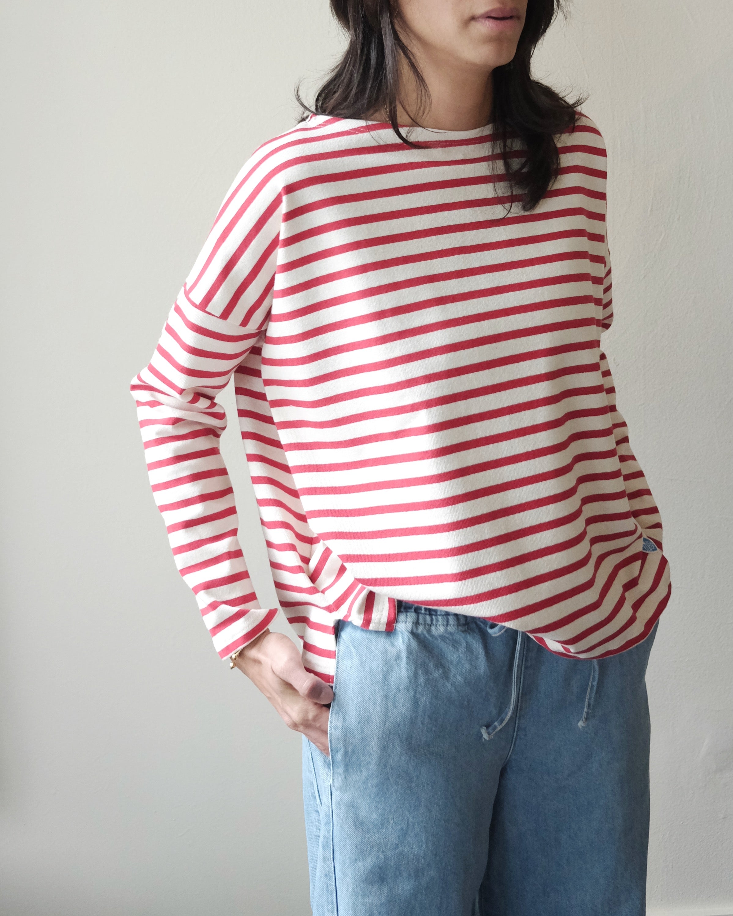 Mariniere Shirt, Red