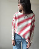 L/S Mariniere Shirt, Red