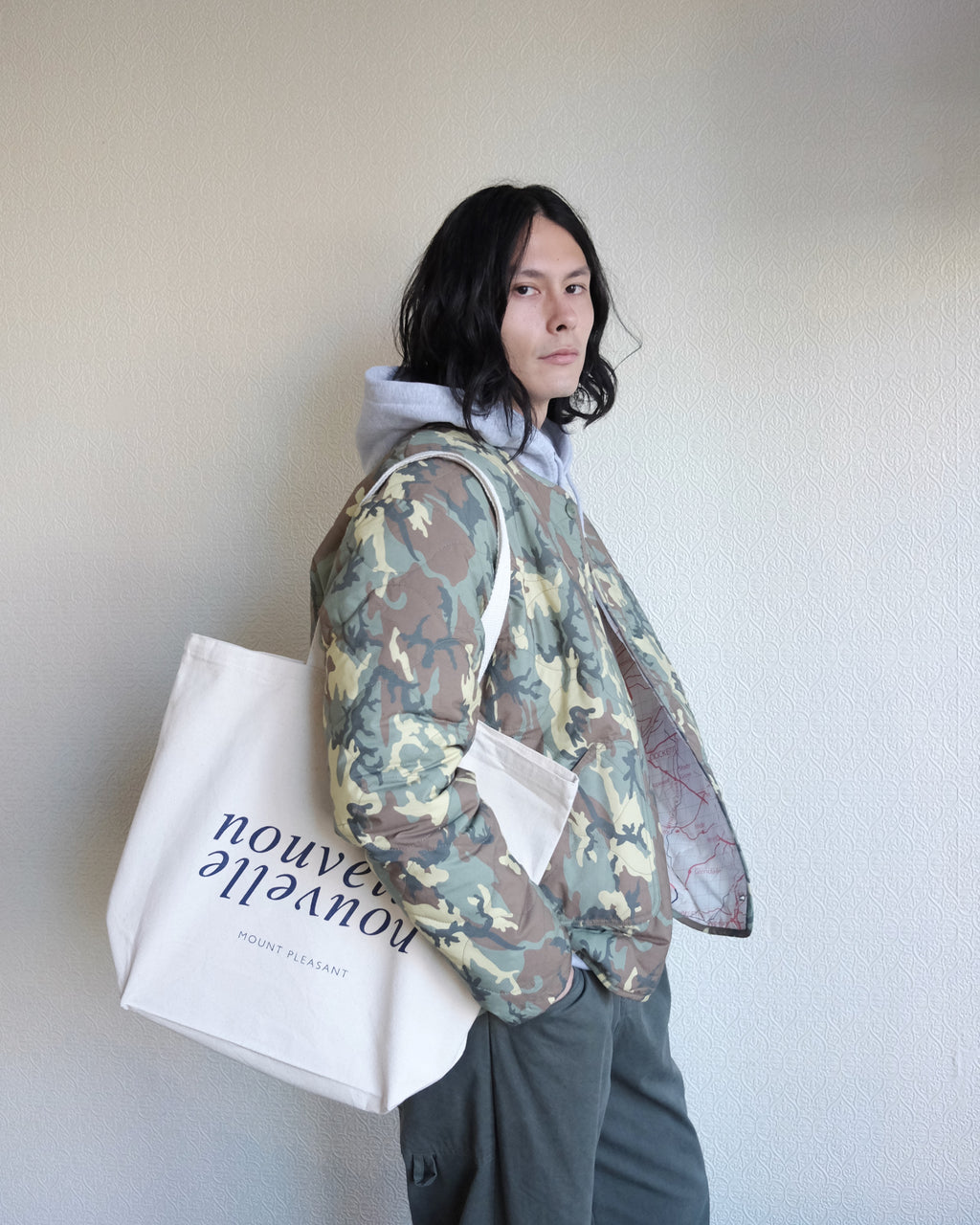 Quilted Liner Jacket, Woodland Camo DPM