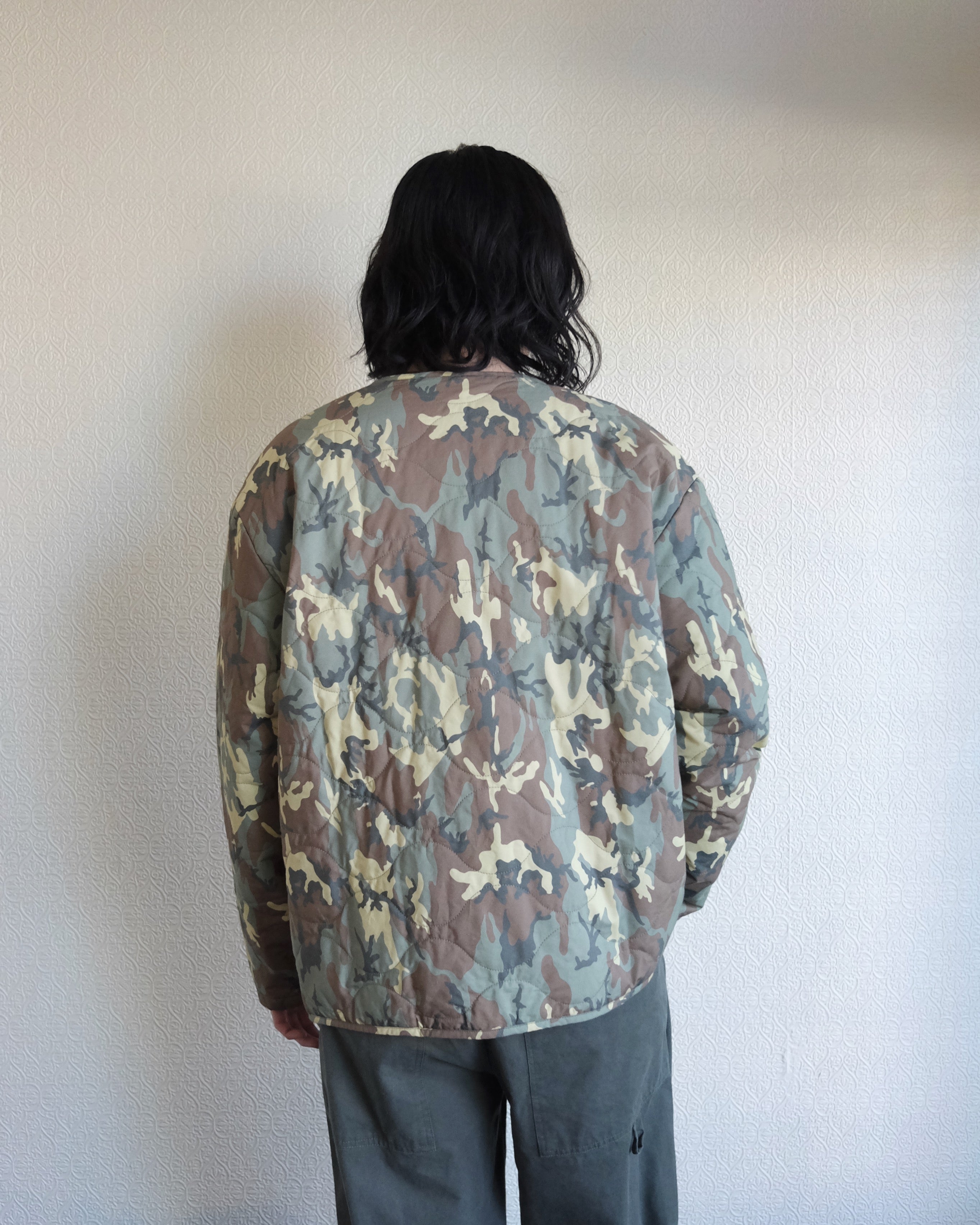 Quilted Liner Jacket, Woodland Camo DPM