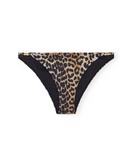 Leopard Emblem Mini Swim Bottoms