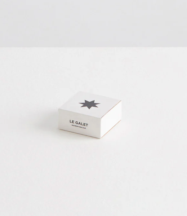 Pebble Incense Holder, Opaque White