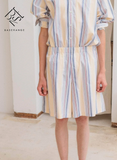 Stave Shorts, Martinique Stripe