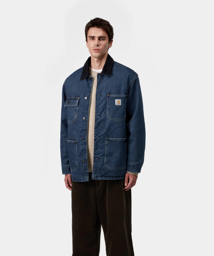 OG Chore Coat, Blue Stone Washed