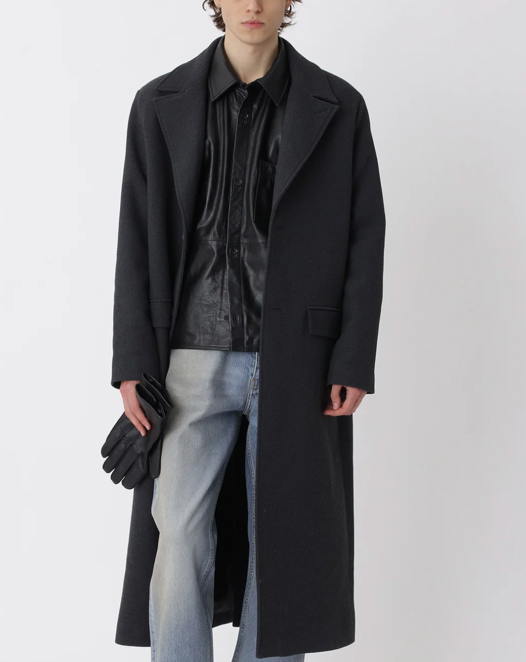 Colombo Coat, Licorice Wool