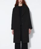 Hyat Coat, Brown Check