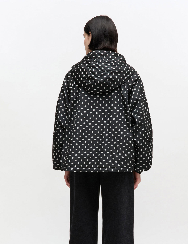 Flyweight Nylon Jacket, Polka Dot