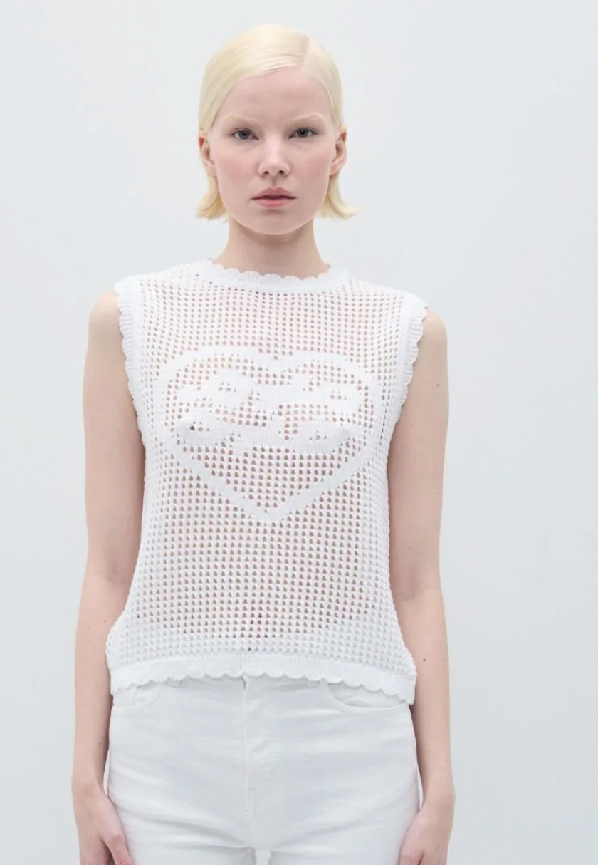 Elise Top, Crochet Heart