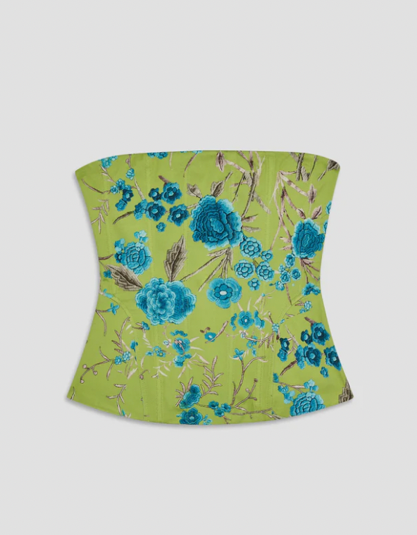 MIAOU Libra Corset, Verdant Piano